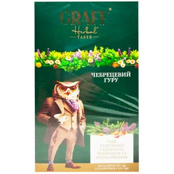 Чай травяной Graff Чабрецевый гуру 2г*15шт - купить, цены на - фото 2