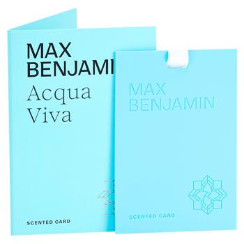 Ароматизатор Max Benjamin Acqua Viva Картка - купити, ціни на WINETIME - фото 1