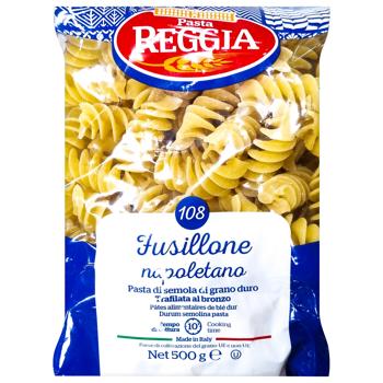 Макаронні вироби Pasta Reggia Fusillone Napoletano №108 500г - купити, ціни на Grono - фото 1
