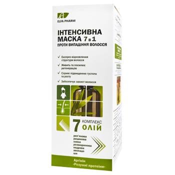 Маска для волосся Elfa Pharm Інтенсивна 7в1 7 олій 200мл