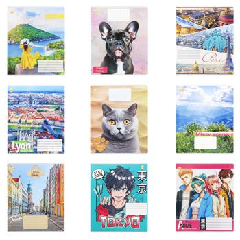 Tetrada Lined Notebook 24 sheets - buy, prices for Za Raz - photo 1