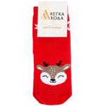 Шкарпетки дитячі Легка Хода червоні р.10-12