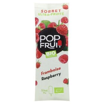 Сорбет Pop Fruit з малиною органічний 80г - купити, ціни на WINETIME - фото 1