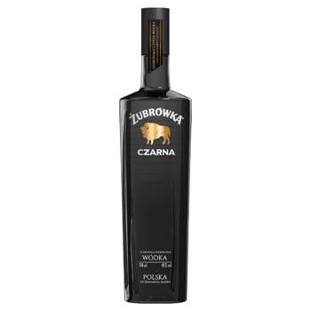 Водка Zubrowka Czarna 40% 0,7л