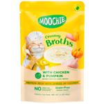 Корм вологий Moochie Сreamy Broths з куркою та гарбузом для котів 40г
