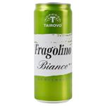 Напій винний Tairovo Fragolino Bianco білий напівсолодкий 6-6,9% 0,33л