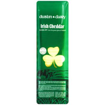 Cир Dublin Dairy Irish Cheddar белый сычужный нарезка 48% 750г - купить, цены на КОСМОС - фото 2