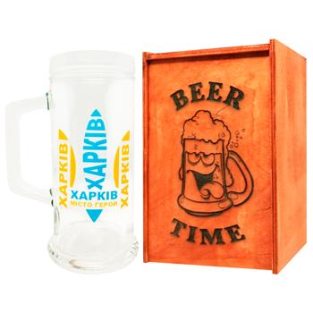 Kharkiv City Hero Glass 500ml - buy, prices for Chudo Market - photo 1