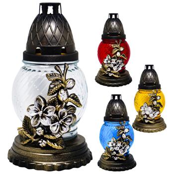 Apple Blossom Glass Lamp with Paraffin Filler - buy, prices for EKO Market - photo 1