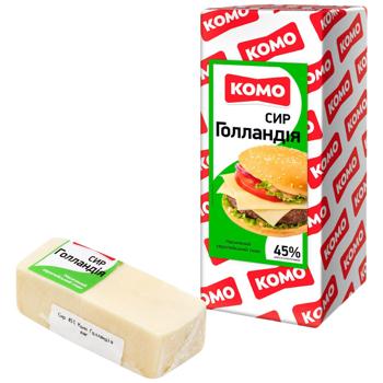 Сир Комо Голландія 45% - купити, ціни на NOVUS - фото 1