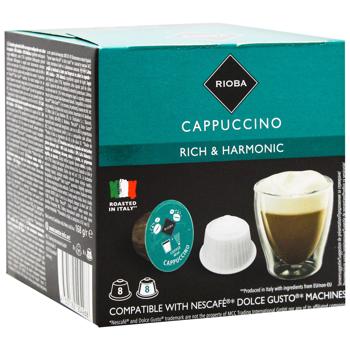 Rioba Cappucciono Rich&Harmonic Coffee Capsules 16pcs - buy, prices for METRO - photo 2