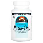 Мультивітаміни і мінерали Source Naturals Mega-One 90 таблеток