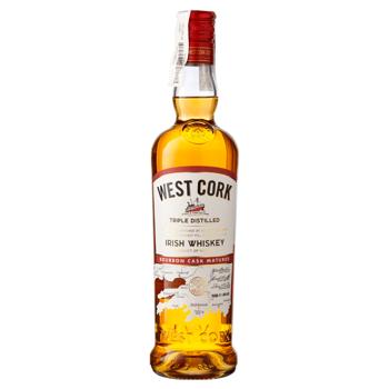 West Cork Bourbon Cask Whiskey with 2 Glass 40% 0.7l - buy, prices for AlcoHub - photo 2