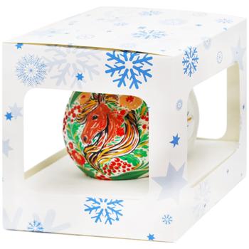 Symbol of the Year Christmas Ball with Decor 8.5cm in Assortment - buy, prices for - photo 5