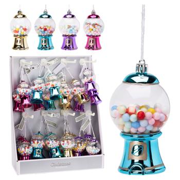 Candy Machine Pendant 115x60x60mm in assortment