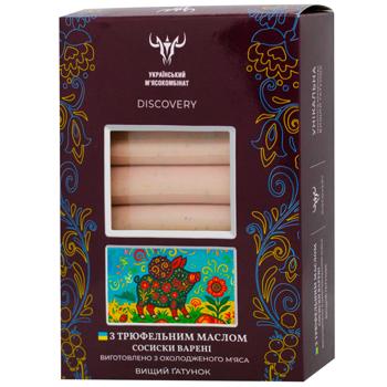 Ukraininan MK Discovery Sausages with Truffle Oil High Grade 500g - buy, prices for WINETIME - photo 1