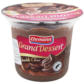 Ehrmann Grand Dessert Double Choc Dessert 4.3% 190g