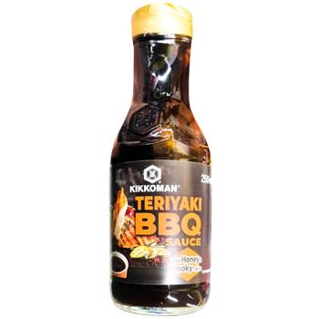 Kikkoman Teriyaki barbecue with honey soy sauce 250ml - buy, prices for NOVUS - photo 1