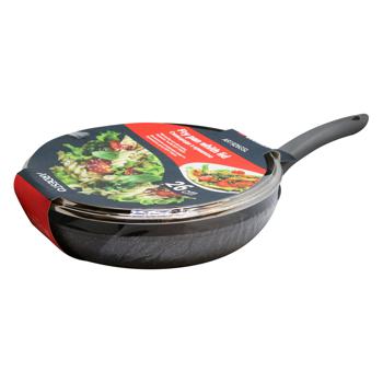 Ardesto Gemini Gourmet Vasto Frying Pan with Lid 26cm - buy, prices for MegaMarket - photo 1