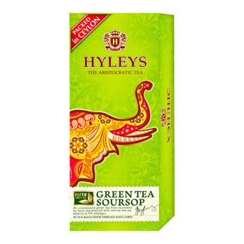 Hyleys Green Tea with Soursop 1.5g*20pcs - buy, prices for Auchan - photo 2