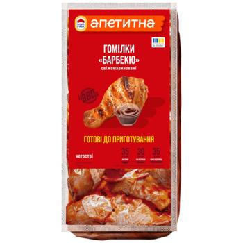Nasha Riaba Apetitna Barbecue Chilled Fresh Marinaded Not Spicy Chicken Shanks ~1kg - buy, prices for Auchan - photo 1