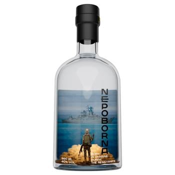 Nepoborna Vodka 40% 0.5l