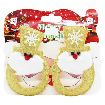 Santa Claus Christmas glasses 222-9 - buy, prices for MegaMarket - photo 2