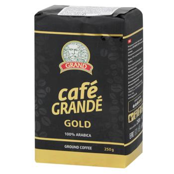 Кава мелена Grand Cafe Grande Gold 250г - купити, ціни на NOVUS - фото 1