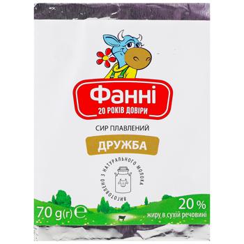 Сыр плавленый Фанни Дружба 20% 70г - купить, цены на - фото 2