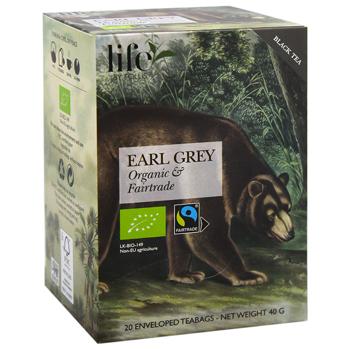 Чай черный Life by Follis Эрл грей органический 2г*20шт - купить, цены на ULTRAMARKET - фото 2