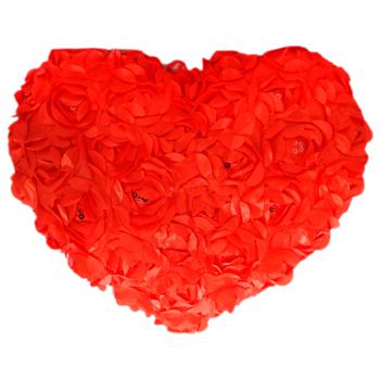 DLT Heart Soft Stuffed Pillow 31cm - buy, prices for MegaMarket - photo 1