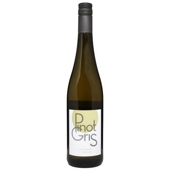 Вино J.W.Huesgen Pinot Gris біле сухе 12,5% 0,75л - купити, ціни на КОСМОС - фото 1