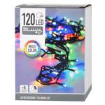 Гірлянда електрична Koopman зовнішня 120 LED 9,3м різнокольорова