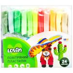 Lovin Modeling Kit with Air Plasticine 24 Colors