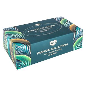 Ruta Fashion Collection 3-ply Tissue 90pcs - buy, prices for Auchan - photo 1