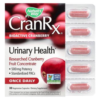 Nature's Way CranRx Bioactive Cranberry Urinary Health 30 capsules - buy, prices for Biotus - photo 1