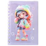 Zibi Cute Spring Purple Notebook 179*126mm 80 sheets