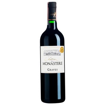 Вино Maison Bouey Chateau du Monastere красное сухое 13% 0,75л - купить, цены на WINETIME - фото 1