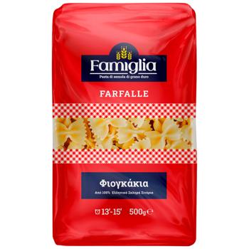 Макаронні вироби Famiglia Farfalle бантики 500г - купити, ціни на КОСМОС - фото 1