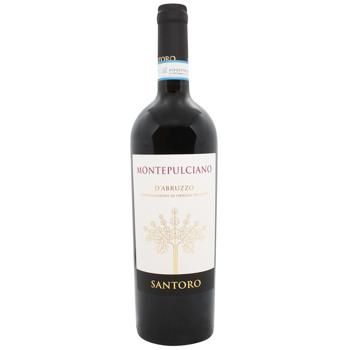 Santoro Montepulciano d’Abruzzo Red Dry Wine 13% 0.75l - buy, prices for WINETIME - photo 1