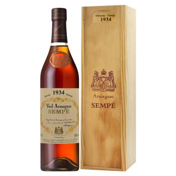 Арманьяк Sempe 1994 40% 0,7л - купити, ціни на WINETIME - фото 1