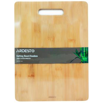 Ardesto Midori AR1431BM Bamboo Cutting Board 31*23*1cm - buy, prices for Supermarket "Kharkiv" - photo 1