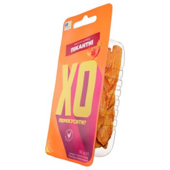 Чипси курячі ХО перекусити? Dry Chicken Hot сиров'ялені 50г - купити, ціни на - фото 2