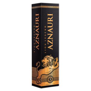 Aznauri 5 Years Cognac 40% 0.5l - buy, prices for NOVUS - photo 2