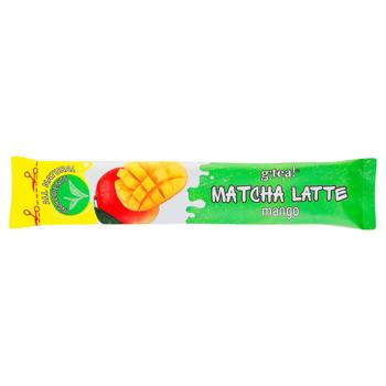 G'tea! Matcha Latte Mango Drink Based on Green Tea 9g