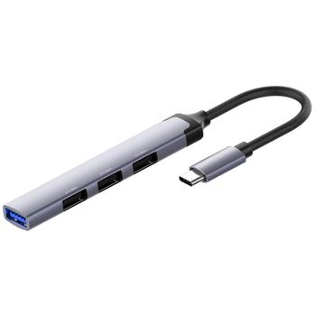 USB ХАБ СOLORWAY USB-C 4-В-1