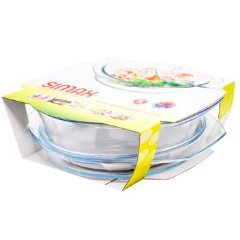 Кастрюля Simax с крышкой 228*102мм 2л