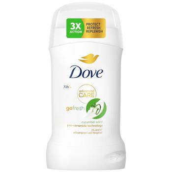 Dove Advanced Care Go Fresh Cucumber Scent Stick Anti-perspirant 50ml - buy, prices for NOVUS - photo 1