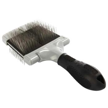Щітка-пуходерка собак та котів FURminator жорстка 20,5 х 9,5 х 1,5 см L - buy, prices for MasterZoo - photo 4