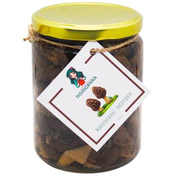 Polisianka Marinated Common Morel 540ml - buy, prices for WINETIME - photo 1